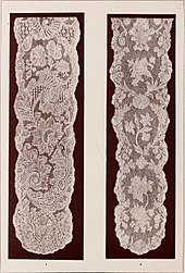 Lace Lappets, used in women's headwear