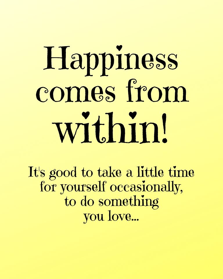 "Happiness Comes from Within" printable - Lululily Blog