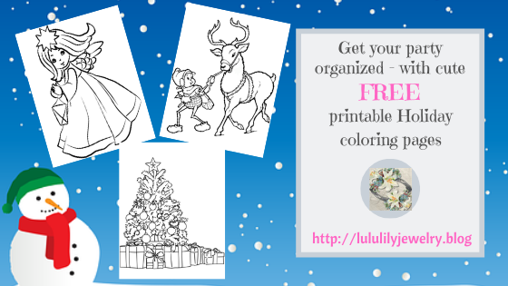 Free Holiday Coloring pages