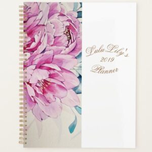 12 Month Floral Planner - Customizable