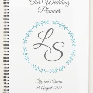 Monogram Wedding Planner Customizable