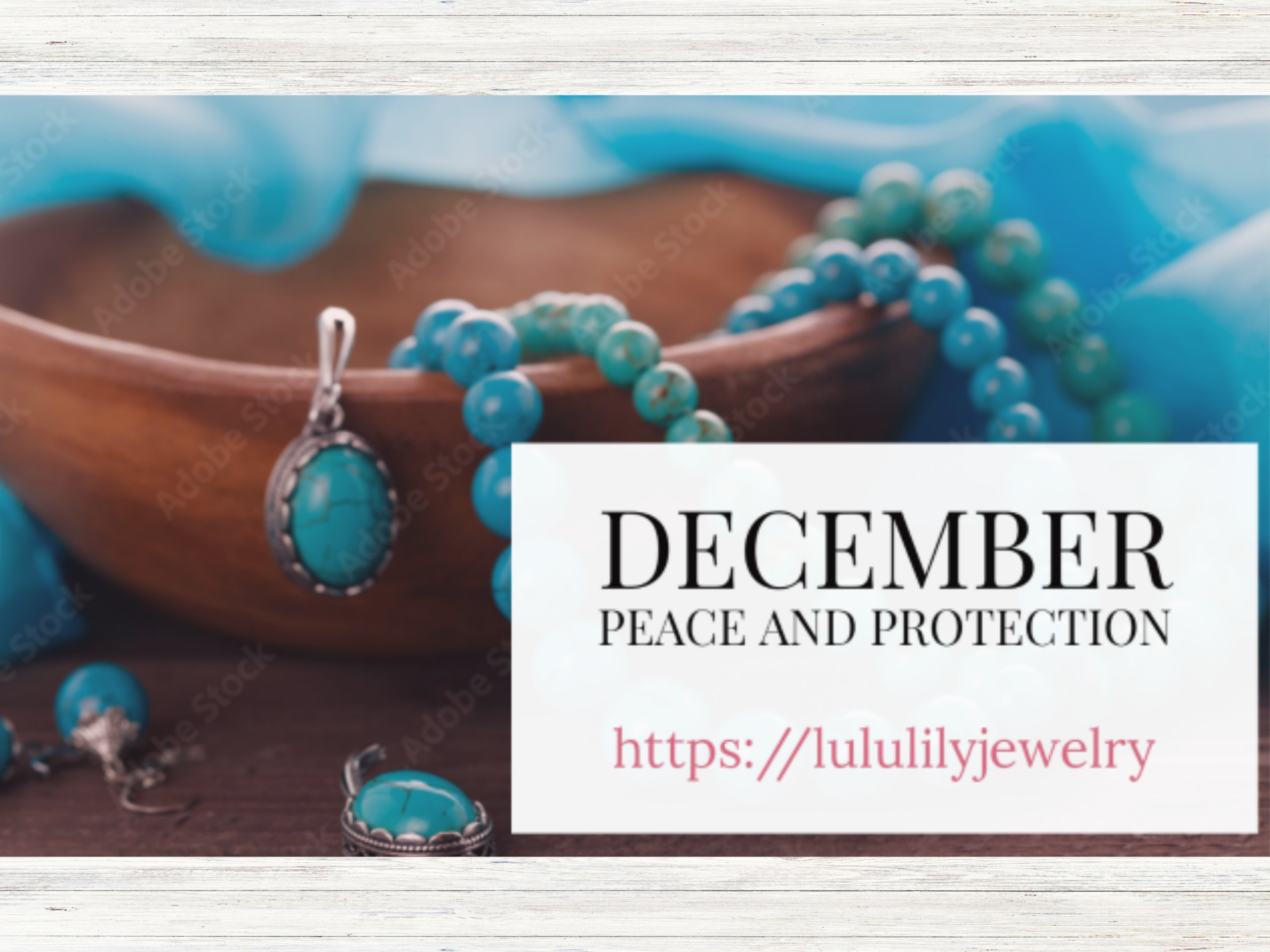 Birthstone for December - Turquoise