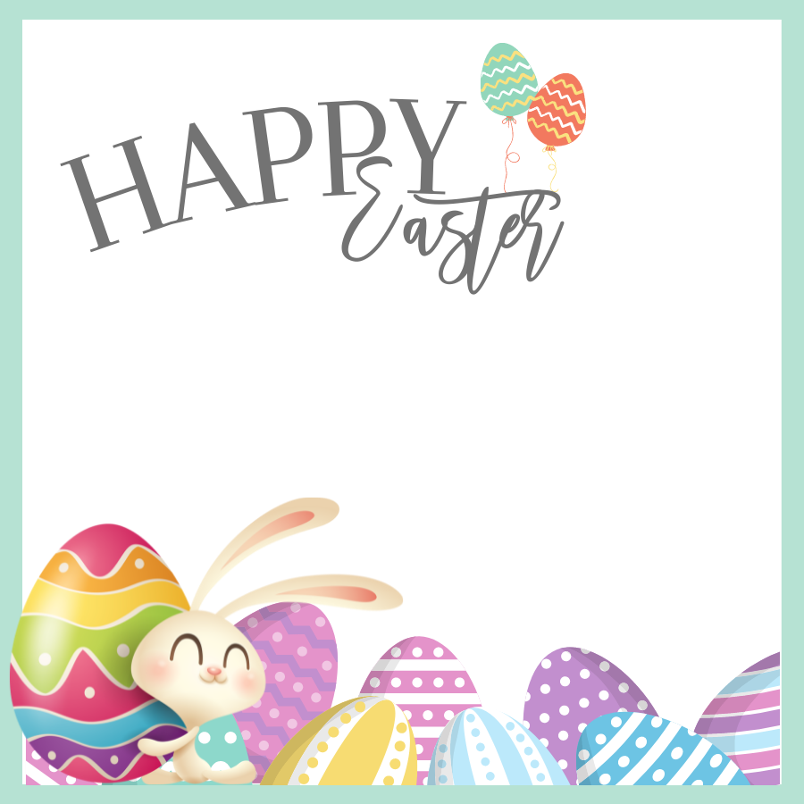 Easter Greeting Tag