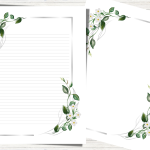 Eucalyptus Writing Paper